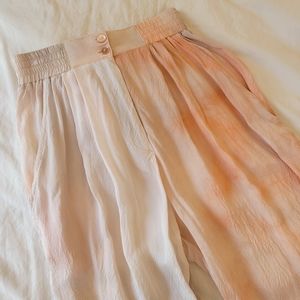 Vintage watercolor pants